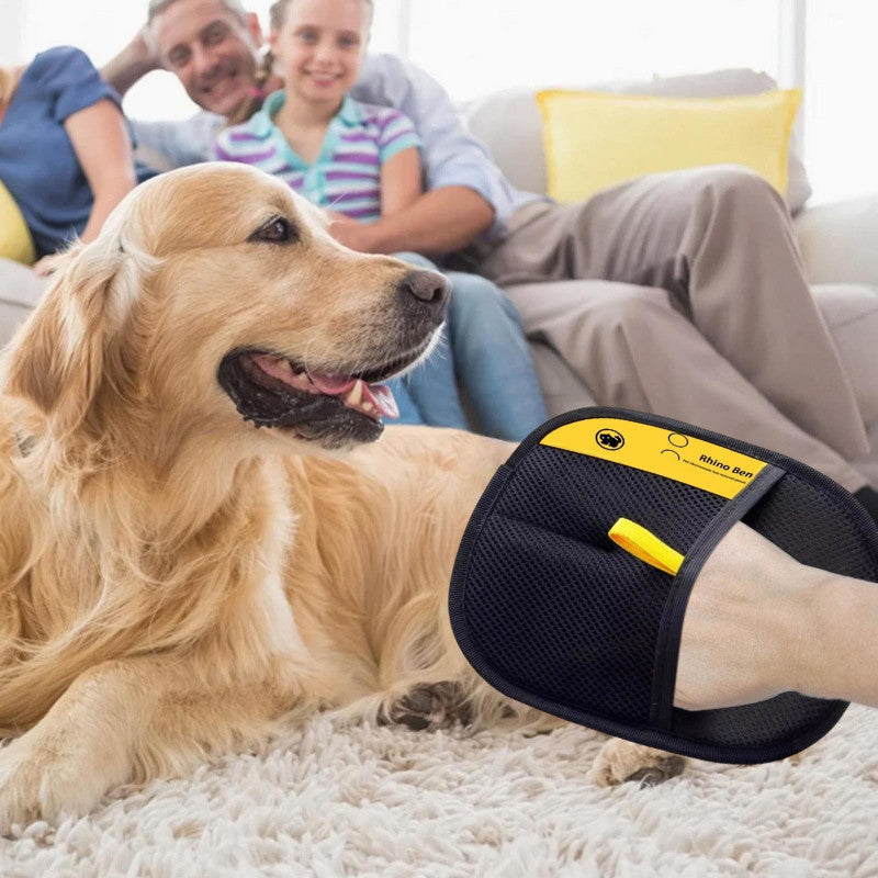 2-Pack Glove Cat Grooming Gloves Cat Hair Remover 2025 New Pet Dog Hair Remover